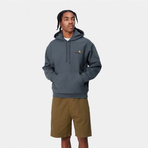 Carhartt WIP Hooded American Script Sweatshirt Zeus