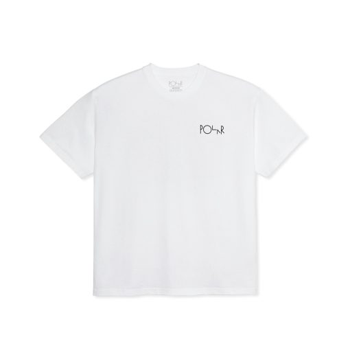 Polar Skate Co. Fill Logo T-Shirt White