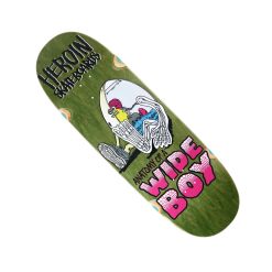 Heroin Skateboards Deck Anatomy Of A Wide Boy 10.4" Green