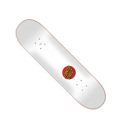 Santa Cruz Skateboard Deck Classic Dot White 8,0