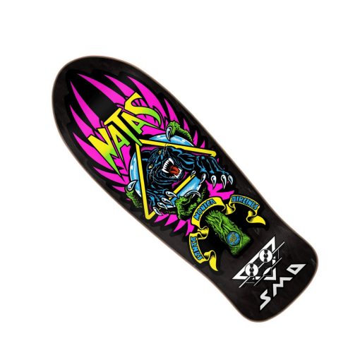 Santa Cruz Skateboard Deck Natas Panther Reissue Lenticular 10.538"