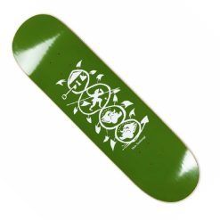 Polar Skate Co. Skateboards Deck Shin Sanbongi The Spiral of Life Olive 8,5"
