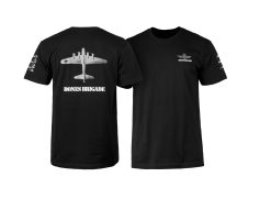 Powell Peralta Bones Brigade Bomber T-Shirt Black