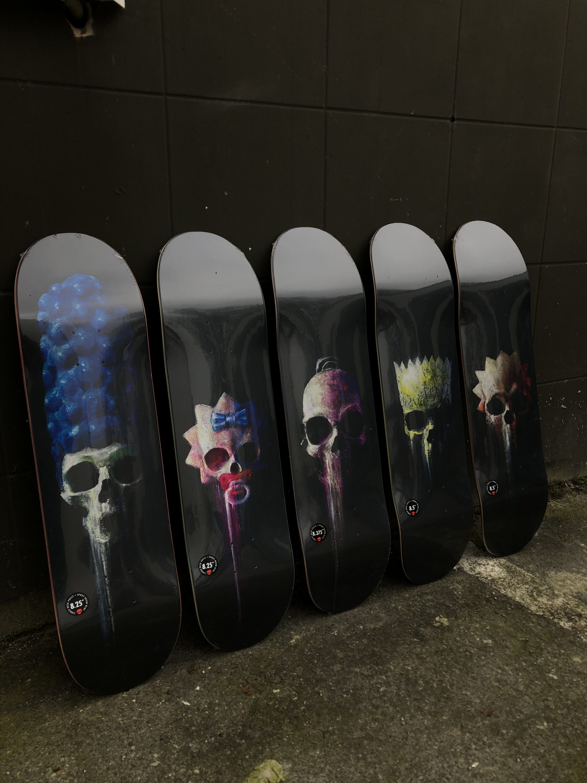 Zero Skateboards Deck Serie Springfield Horror