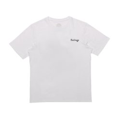 And Feelings Layered T-Shirt White
