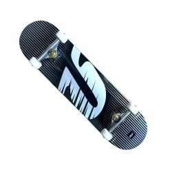 Komplettboard Über Skateboards Big Ü Silver 8,125"