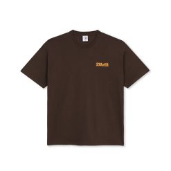 Polar Skate Co. Fields T-Shirt Chocolate