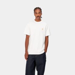 Carhartt WIP Chase T-Shirt White Gold