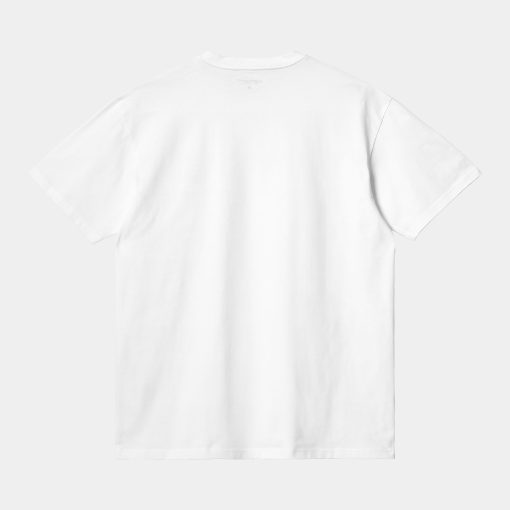 Carhartt WIP Chase T-Shirt White Gold