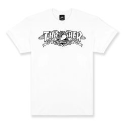 Thrasher Thrasher X Anti Hero Cover The Earth T-Shirt White