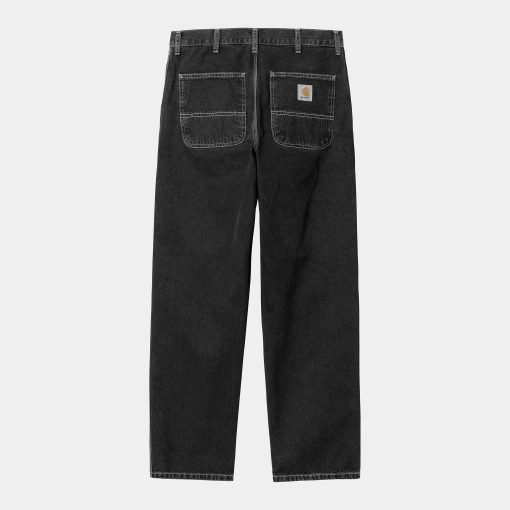 Carhartt WIP Simple Pant Black Stone Washed