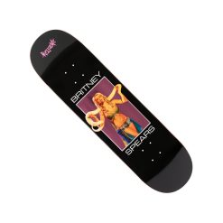 Welcome Skateboards Britney Spears X Welcome Snake Black Pink Foil 8.5