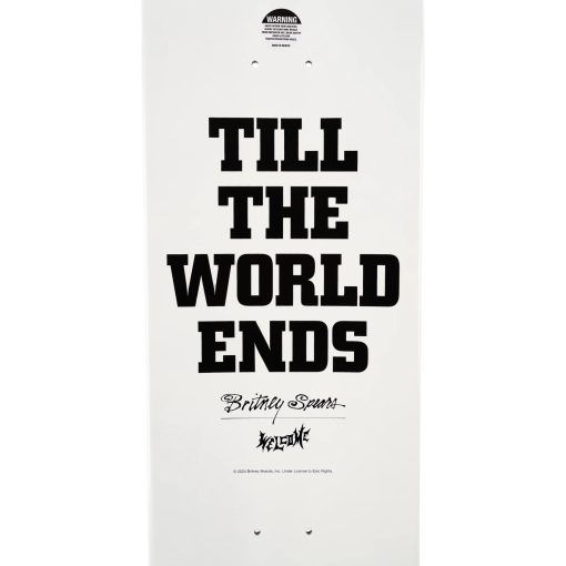 Welcome Skateboards Britney Spears X Welcome Till the World Ends 8.5"