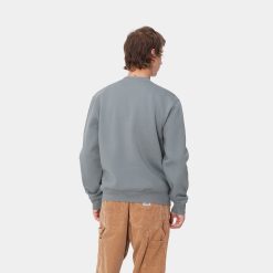 Carhartt WIP Carhartt Sweatshirt Dove Grey Wax Back