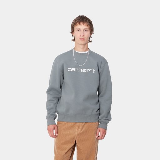 Carhartt WIP Carhartt Sweatshirt Dove Grey Wax