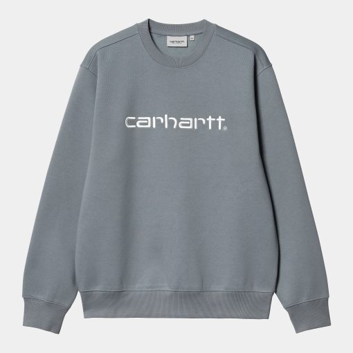 Carhartt WIP Carhartt Sweatshirt Dove Grey Wax