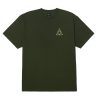 HUFworldwide.co Triple Triangle T-Shirt Hunter Green