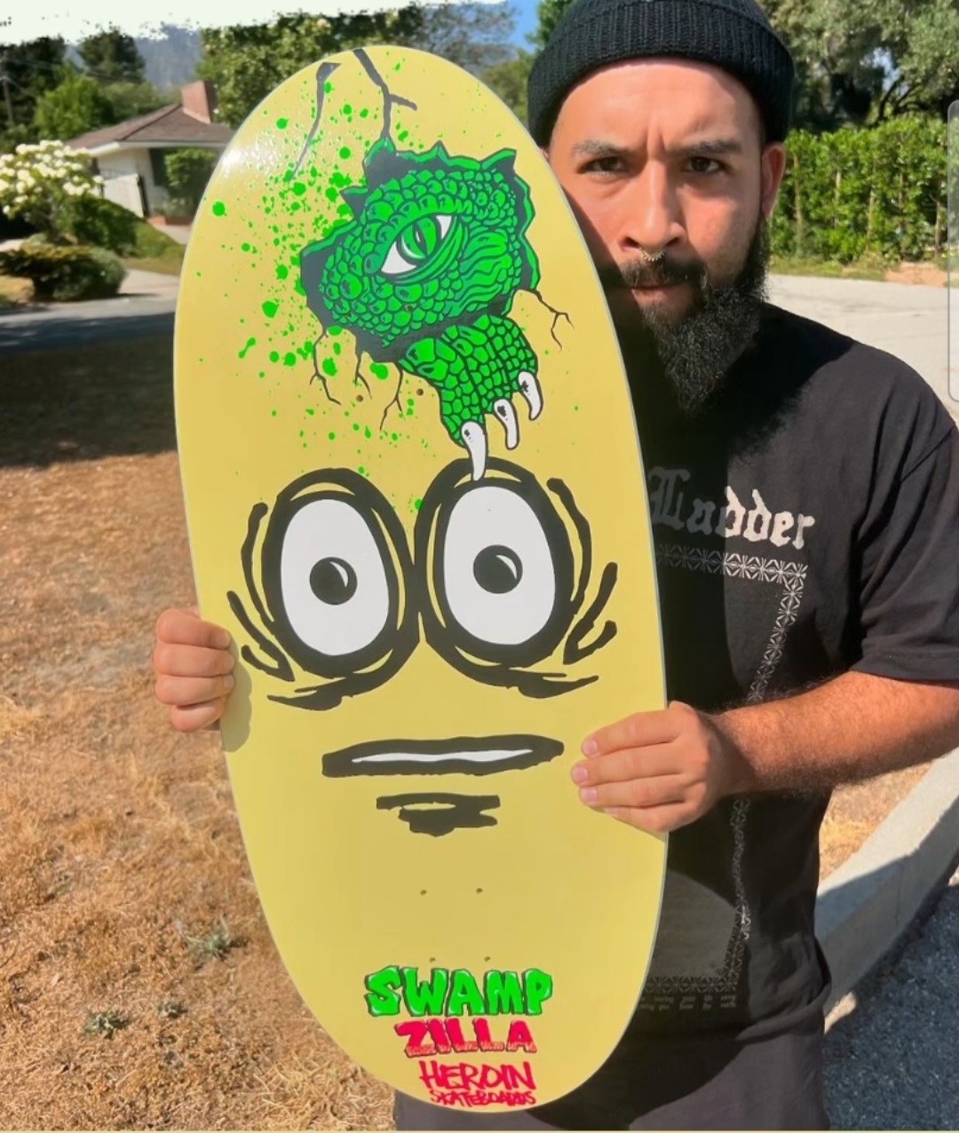 Heroin Skateboards Deck “Swampzilla” 13,0″