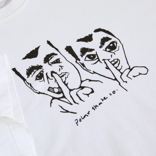 Polar Skate Co. Boogers T-Shirt White