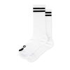 Polar Skate Co. Happy Sad Long Socks White Black