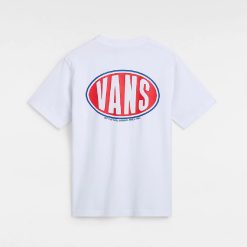 Vans Skate Spray On Kids T-Shirt White Back