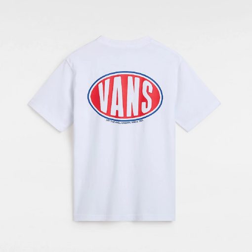 Vans Skate Spray On Kids T-Shirt White Back