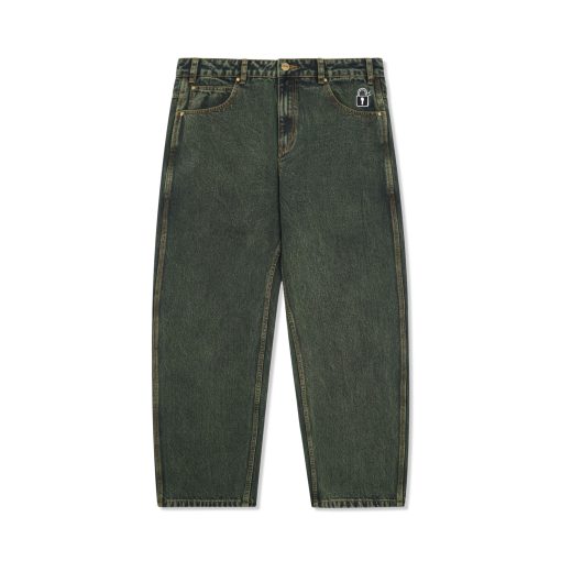 Butter Goods Lock Baggy Denim Pant Washed Ivy