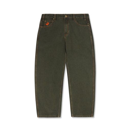 Butter Goods Philly Santosuosso Denim Pants Army Washed