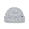 Butter Goods Wharfie Beanie Ash White Labelflag