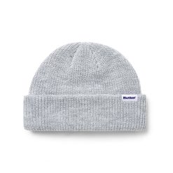 Butter Goods Wharfie Beanie Ash White Labelflag