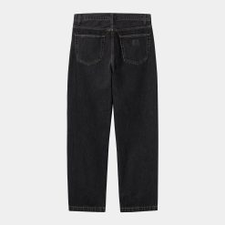 Carhartt WIP Aaron Pant Black Stone Washed