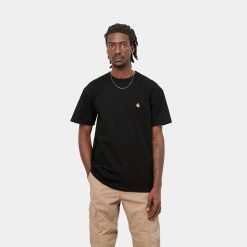 Carhartt WIP Chase T-Shirt Black Gold