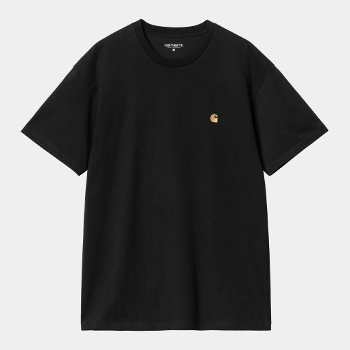 Carhartt WIP Chase T-Shirt Black Gold