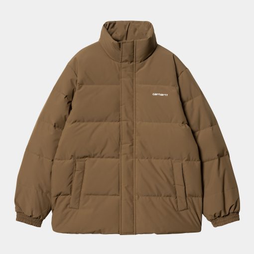 Carhartt WIP Danville Jacket Chocolate White