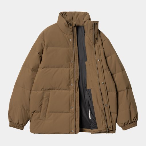 Carhartt WIP Danville Jacket Chocolate White