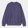 Carhartt WIP Vista Sweat Aura Garment Dyed