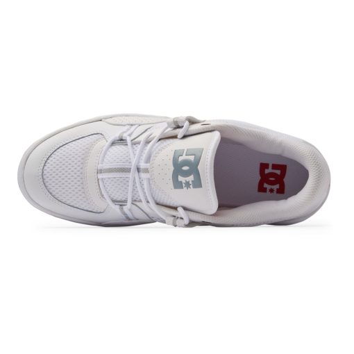 DC Shoes Construct White Red Grey