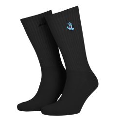 Santa Cruz Screaming Mini Hand Socks Black