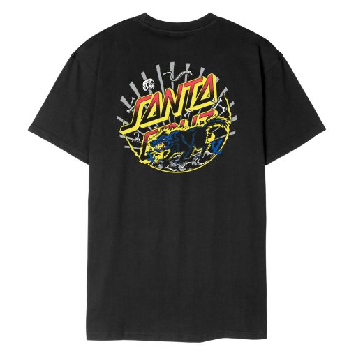 Santa Cruz Skateboards Kendall Wolf T-Shirt Black Back