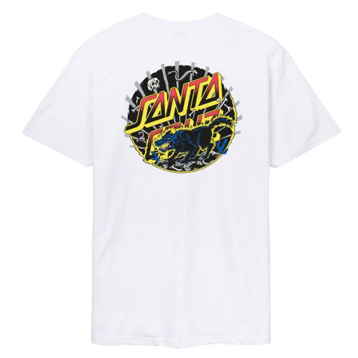 Santa Cruz Skateboards Kendall Wolf T-Shirt White Back