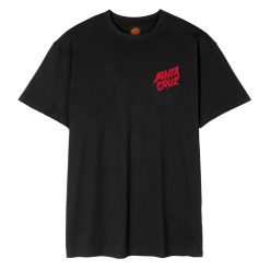 Santa Cruz Skateboards Meek Concrate Slasher T-Shirt Black