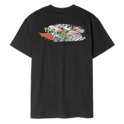 Santa Cruz Skateboards Meek Concrate Slasher T-Shirt Black Back