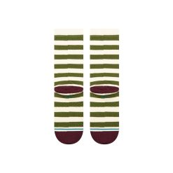 Stance Breton Crew Socks Green