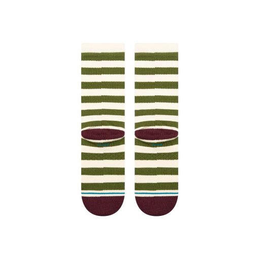 Stance Breton Crew Socks Green