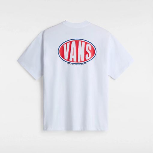 Vans Spray On T-Shirt White Back